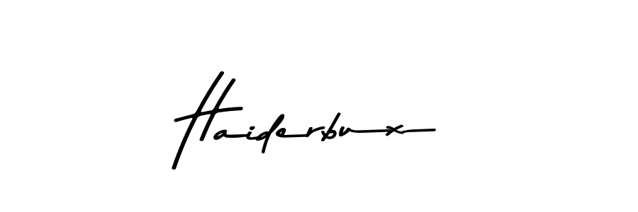 How to Draw Haiderbux signature style? Asem Kandis PERSONAL USE is a latest design signature styles for name Haiderbux. Haiderbux signature style 9 images and pictures png