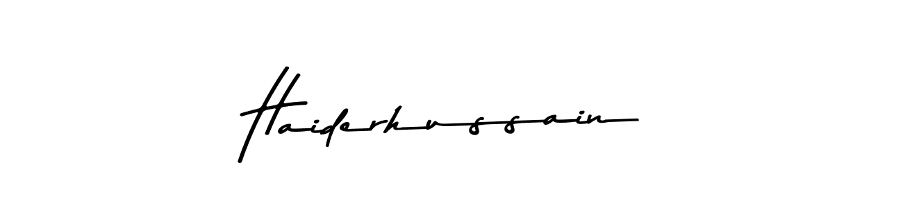 You can use this online signature creator to create a handwritten signature for the name Haiderhussain. This is the best online autograph maker. Haiderhussain signature style 9 images and pictures png