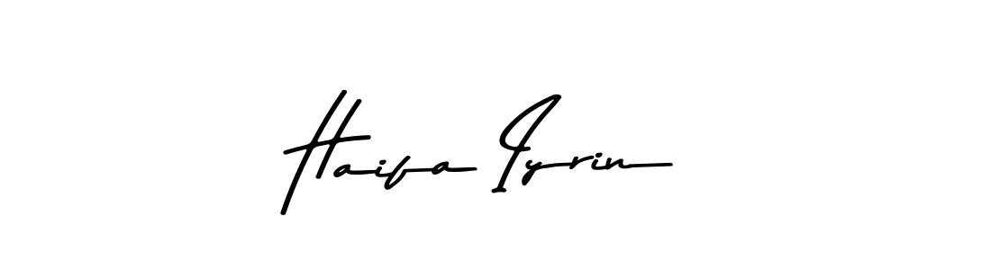 Here are the top 10 professional signature styles for the name Haifa Iyrin. These are the best autograph styles you can use for your name. Haifa Iyrin signature style 9 images and pictures png