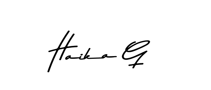 Similarly Asem Kandis PERSONAL USE is the best handwritten signature design. Signature creator online .You can use it as an online autograph creator for name Haika G. Haika G signature style 9 images and pictures png