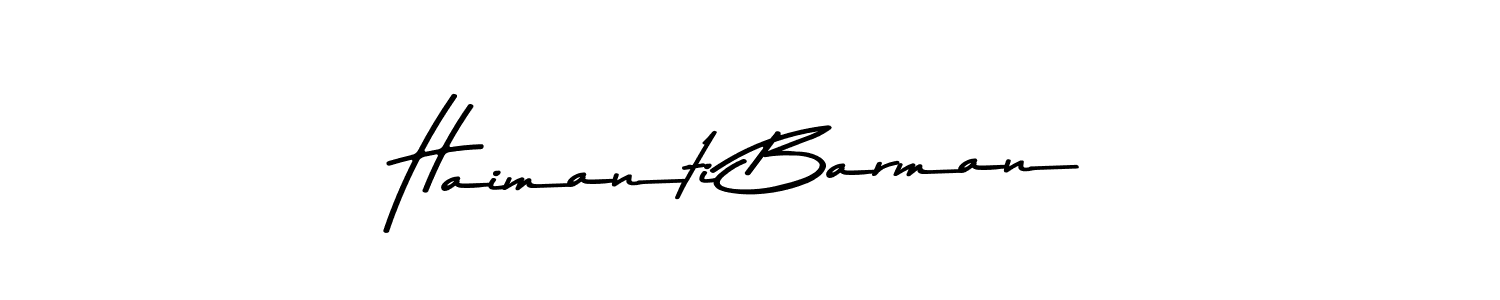 It looks lik you need a new signature style for name Haimanti Barman. Design unique handwritten (Asem Kandis PERSONAL USE) signature with our free signature maker in just a few clicks. Haimanti Barman signature style 9 images and pictures png