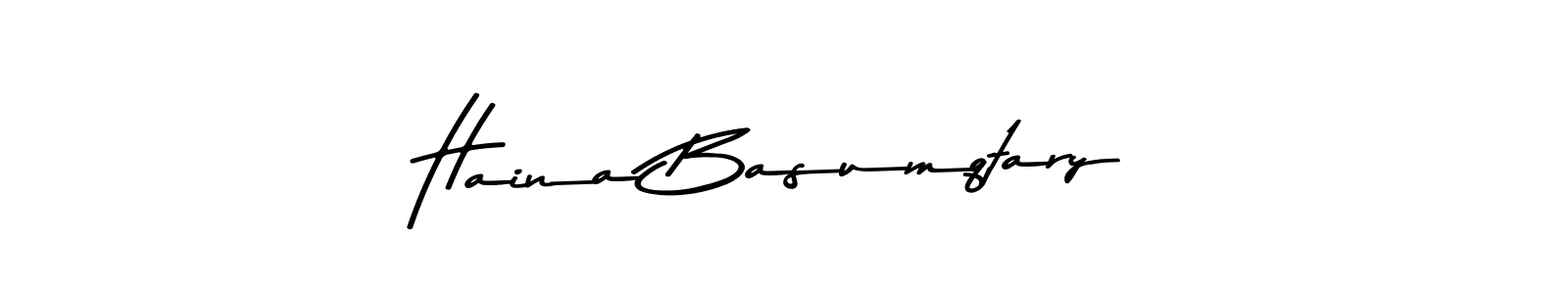 Make a beautiful signature design for name Haina Basumqtary. Use this online signature maker to create a handwritten signature for free. Haina Basumqtary signature style 9 images and pictures png