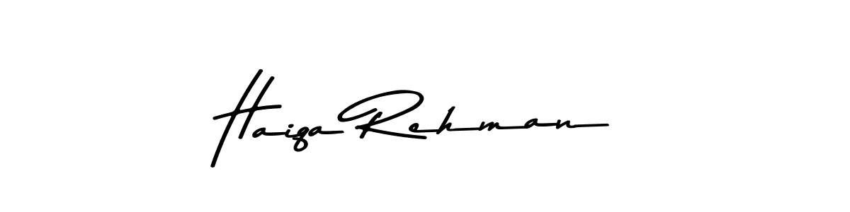 Also we have Haiqa Rehman name is the best signature style. Create professional handwritten signature collection using Asem Kandis PERSONAL USE autograph style. Haiqa Rehman signature style 9 images and pictures png