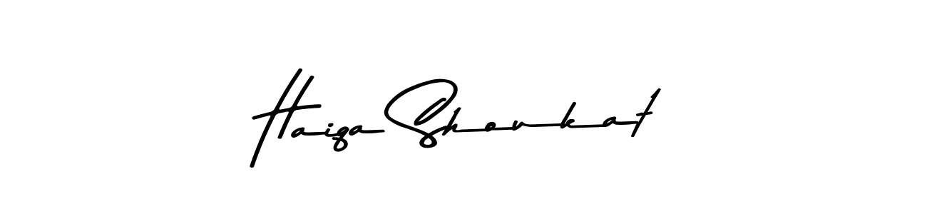 Also we have Haiqa Shoukat name is the best signature style. Create professional handwritten signature collection using Asem Kandis PERSONAL USE autograph style. Haiqa Shoukat signature style 9 images and pictures png