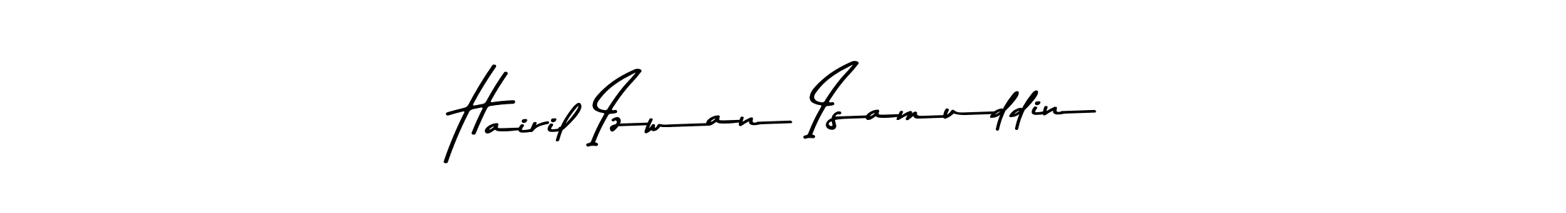 How to Draw Hairil Izwan Isamuddin signature style? Asem Kandis PERSONAL USE is a latest design signature styles for name Hairil Izwan Isamuddin. Hairil Izwan Isamuddin signature style 9 images and pictures png