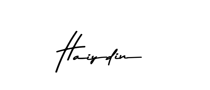 Also we have Haiydin name is the best signature style. Create professional handwritten signature collection using Asem Kandis PERSONAL USE autograph style. Haiydin signature style 9 images and pictures png