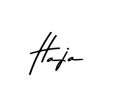 Design your own signature with our free online signature maker. With this signature software, you can create a handwritten (Asem Kandis PERSONAL USE) signature for name Haja. Haja signature style 9 images and pictures png