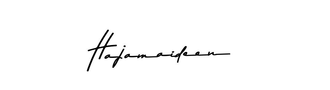Make a beautiful signature design for name Hajamaideen. Use this online signature maker to create a handwritten signature for free. Hajamaideen signature style 9 images and pictures png