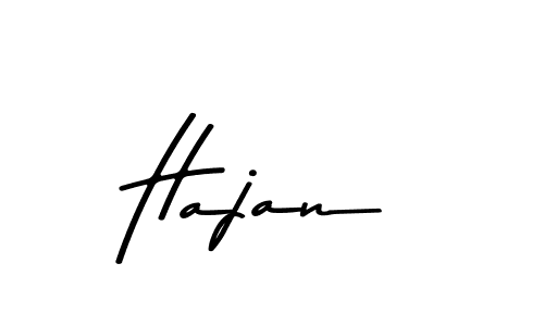 How to make Hajan signature? Asem Kandis PERSONAL USE is a professional autograph style. Create handwritten signature for Hajan name. Hajan signature style 9 images and pictures png