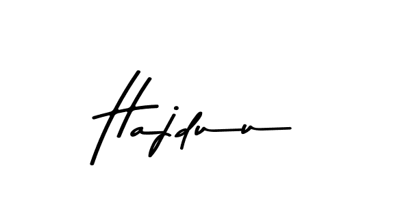 Similarly Asem Kandis PERSONAL USE is the best handwritten signature design. Signature creator online .You can use it as an online autograph creator for name Hajduu. Hajduu signature style 9 images and pictures png