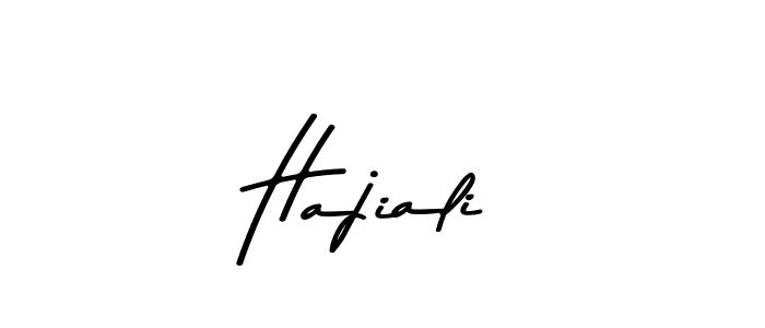 Similarly Asem Kandis PERSONAL USE is the best handwritten signature design. Signature creator online .You can use it as an online autograph creator for name Hajiali. Hajiali signature style 9 images and pictures png