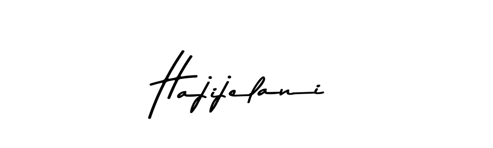 It looks lik you need a new signature style for name Hajijelani. Design unique handwritten (Asem Kandis PERSONAL USE) signature with our free signature maker in just a few clicks. Hajijelani signature style 9 images and pictures png