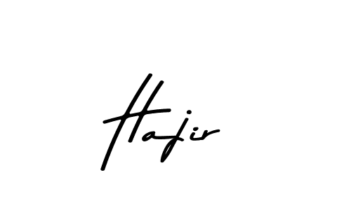 Similarly Asem Kandis PERSONAL USE is the best handwritten signature design. Signature creator online .You can use it as an online autograph creator for name Hajir. Hajir signature style 9 images and pictures png