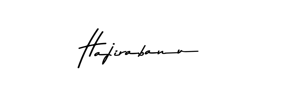 Asem Kandis PERSONAL USE is a professional signature style that is perfect for those who want to add a touch of class to their signature. It is also a great choice for those who want to make their signature more unique. Get Hajirabanu name to fancy signature for free. Hajirabanu signature style 9 images and pictures png
