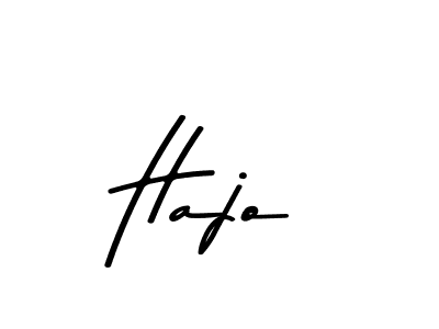 Create a beautiful signature design for name Hajo. With this signature (Asem Kandis PERSONAL USE) fonts, you can make a handwritten signature for free. Hajo signature style 9 images and pictures png