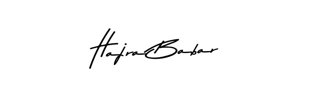 Also You can easily find your signature by using the search form. We will create Hajra Babar name handwritten signature images for you free of cost using Asem Kandis PERSONAL USE sign style. Hajra Babar signature style 9 images and pictures png