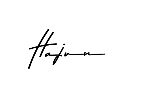 This is the best signature style for the Hajun name. Also you like these signature font (Asem Kandis PERSONAL USE). Mix name signature. Hajun signature style 9 images and pictures png