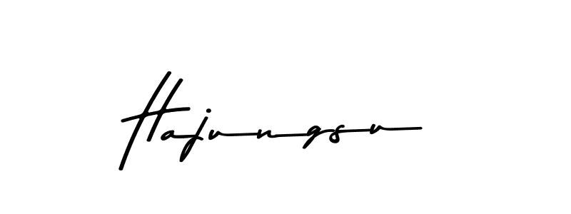 You can use this online signature creator to create a handwritten signature for the name Hajungsu. This is the best online autograph maker. Hajungsu signature style 9 images and pictures png