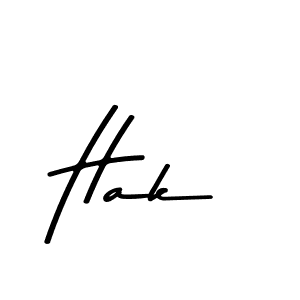 How to make Hak name signature. Use Asem Kandis PERSONAL USE style for creating short signs online. This is the latest handwritten sign. Hak signature style 9 images and pictures png
