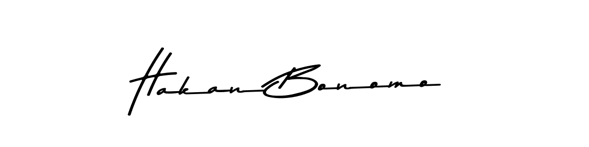 Hakan Bonomo stylish signature style. Best Handwritten Sign (Asem Kandis PERSONAL USE) for my name. Handwritten Signature Collection Ideas for my name Hakan Bonomo. Hakan Bonomo signature style 9 images and pictures png