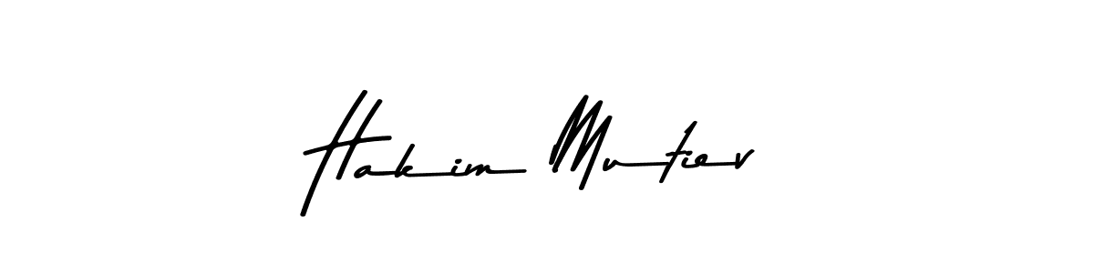 You should practise on your own different ways (Asem Kandis PERSONAL USE) to write your name (Hakim Mutiev) in signature. don't let someone else do it for you. Hakim Mutiev signature style 9 images and pictures png