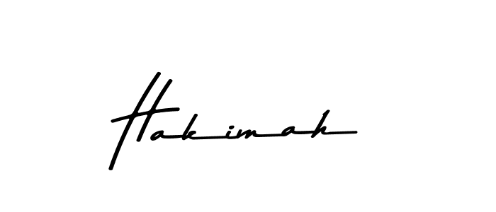 Make a beautiful signature design for name Hakimah. With this signature (Asem Kandis PERSONAL USE) style, you can create a handwritten signature for free. Hakimah signature style 9 images and pictures png