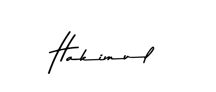 Design your own signature with our free online signature maker. With this signature software, you can create a handwritten (Asem Kandis PERSONAL USE) signature for name Hakimul. Hakimul signature style 9 images and pictures png