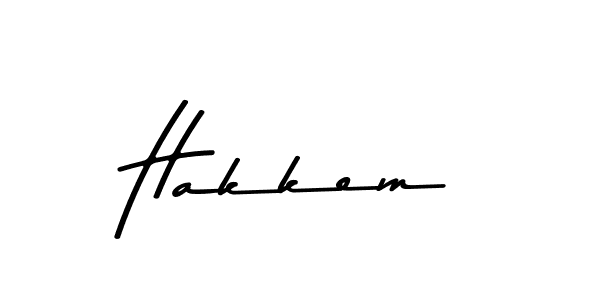 Make a beautiful signature design for name Hakkem. With this signature (Asem Kandis PERSONAL USE) style, you can create a handwritten signature for free. Hakkem signature style 9 images and pictures png