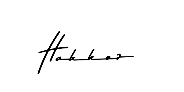 Create a beautiful signature design for name Hakkoz. With this signature (Asem Kandis PERSONAL USE) fonts, you can make a handwritten signature for free. Hakkoz signature style 9 images and pictures png