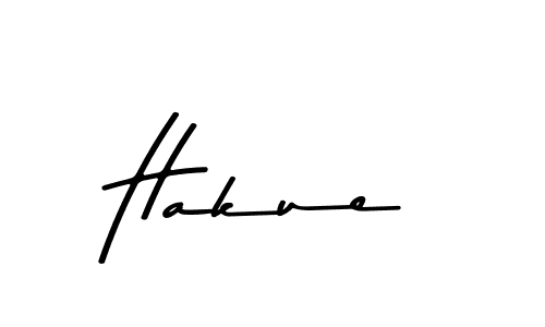 The best way (Asem Kandis PERSONAL USE) to make a short signature is to pick only two or three words in your name. The name Hakue include a total of six letters. For converting this name. Hakue signature style 9 images and pictures png