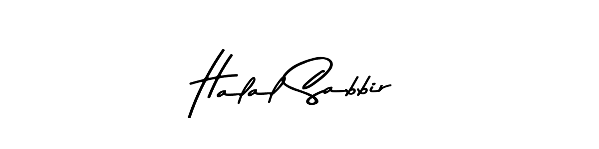Make a beautiful signature design for name Halal Sabbir. With this signature (Asem Kandis PERSONAL USE) style, you can create a handwritten signature for free. Halal Sabbir signature style 9 images and pictures png