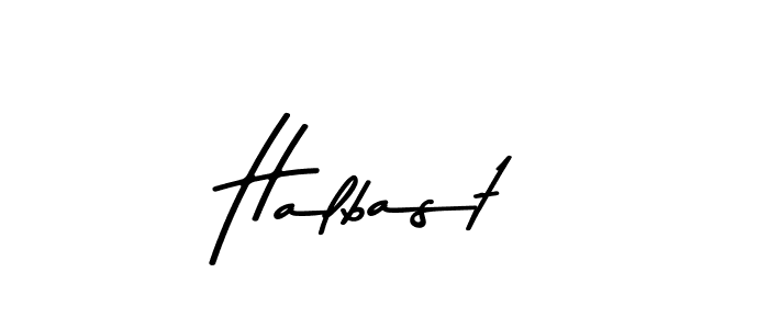 Make a beautiful signature design for name Halbast. Use this online signature maker to create a handwritten signature for free. Halbast signature style 9 images and pictures png