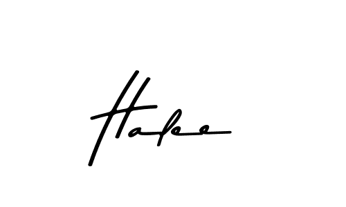 Also You can easily find your signature by using the search form. We will create Halee name handwritten signature images for you free of cost using Asem Kandis PERSONAL USE sign style. Halee signature style 9 images and pictures png