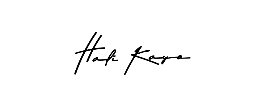 Make a beautiful signature design for name Hali Kayo. Use this online signature maker to create a handwritten signature for free. Hali Kayo signature style 9 images and pictures png