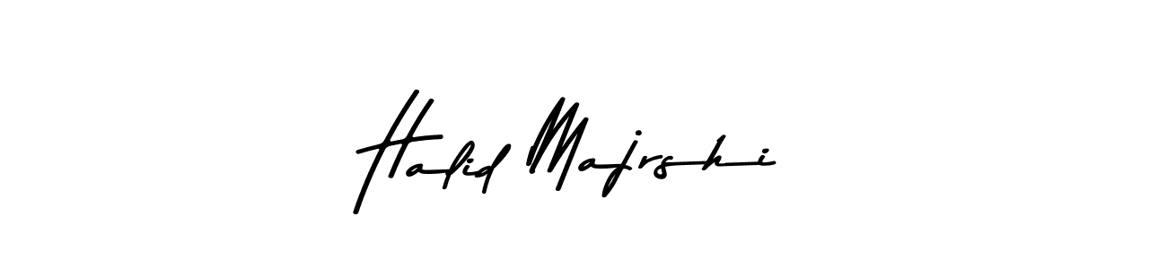 How to make Halid Majrshi signature? Asem Kandis PERSONAL USE is a professional autograph style. Create handwritten signature for Halid Majrshi name. Halid Majrshi signature style 9 images and pictures png