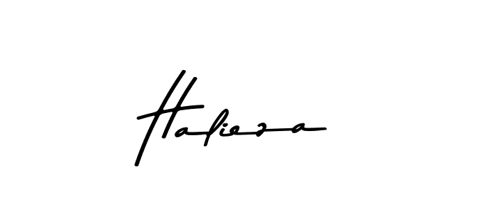 Also You can easily find your signature by using the search form. We will create Halieza name handwritten signature images for you free of cost using Asem Kandis PERSONAL USE sign style. Halieza signature style 9 images and pictures png