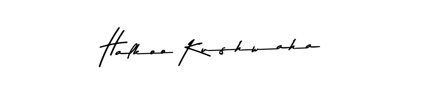 Similarly Asem Kandis PERSONAL USE is the best handwritten signature design. Signature creator online .You can use it as an online autograph creator for name Halkoo Kushwaha. Halkoo Kushwaha signature style 9 images and pictures png