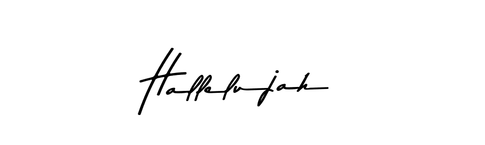 It looks lik you need a new signature style for name Hallelujah. Design unique handwritten (Asem Kandis PERSONAL USE) signature with our free signature maker in just a few clicks. Hallelujah signature style 9 images and pictures png