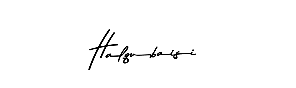 You should practise on your own different ways (Asem Kandis PERSONAL USE) to write your name (Halqubaisi) in signature. don't let someone else do it for you. Halqubaisi signature style 9 images and pictures png