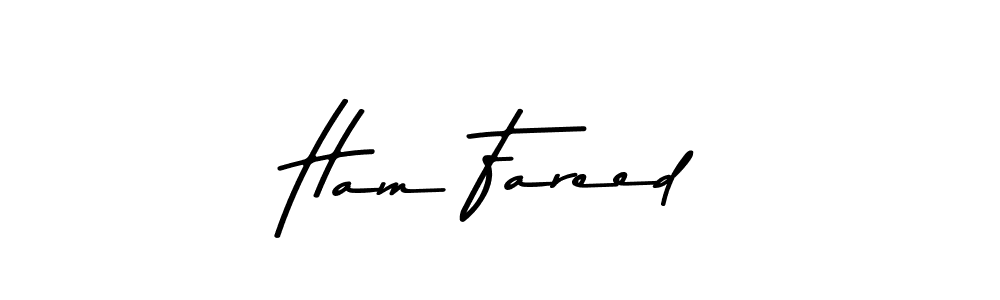 Also we have Ham Fareed name is the best signature style. Create professional handwritten signature collection using Asem Kandis PERSONAL USE autograph style. Ham Fareed signature style 9 images and pictures png