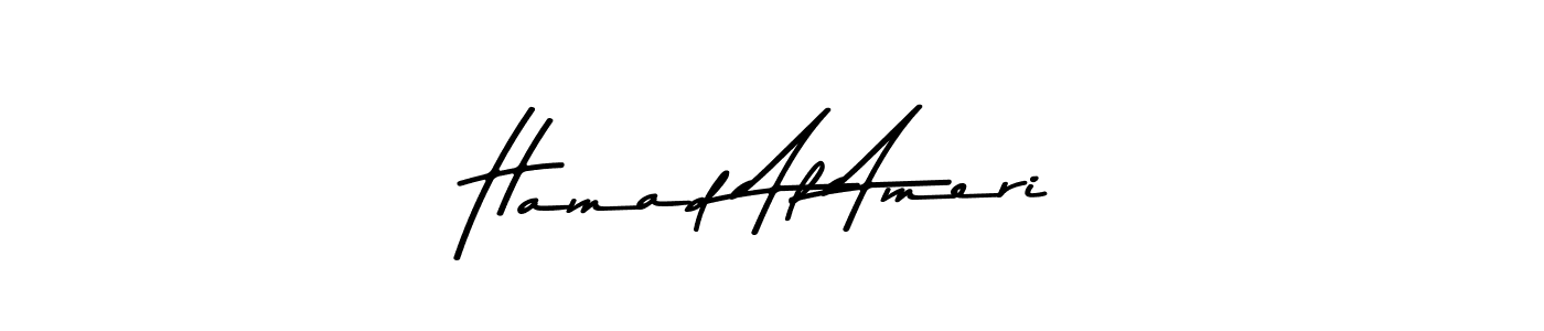 How to make Hamad Al Ameri signature? Asem Kandis PERSONAL USE is a professional autograph style. Create handwritten signature for Hamad Al Ameri name. Hamad Al Ameri signature style 9 images and pictures png
