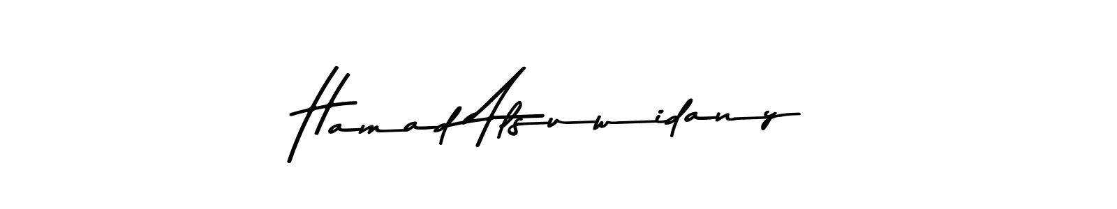 Use a signature maker to create a handwritten signature online. With this signature software, you can design (Asem Kandis PERSONAL USE) your own signature for name Hamad Alsuwidany. Hamad Alsuwidany signature style 9 images and pictures png