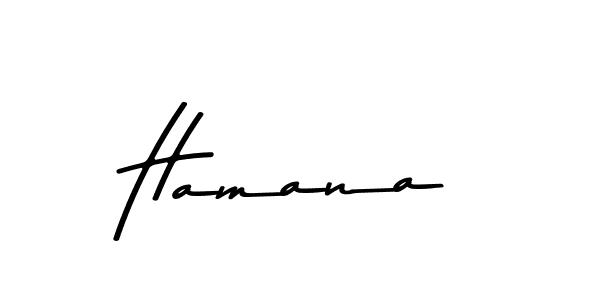 How to make Hamana name signature. Use Asem Kandis PERSONAL USE style for creating short signs online. This is the latest handwritten sign. Hamana signature style 9 images and pictures png