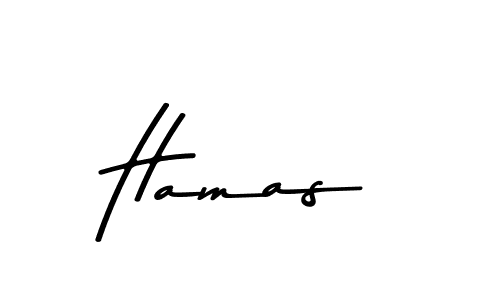 Create a beautiful signature design for name Hamas. With this signature (Asem Kandis PERSONAL USE) fonts, you can make a handwritten signature for free. Hamas signature style 9 images and pictures png