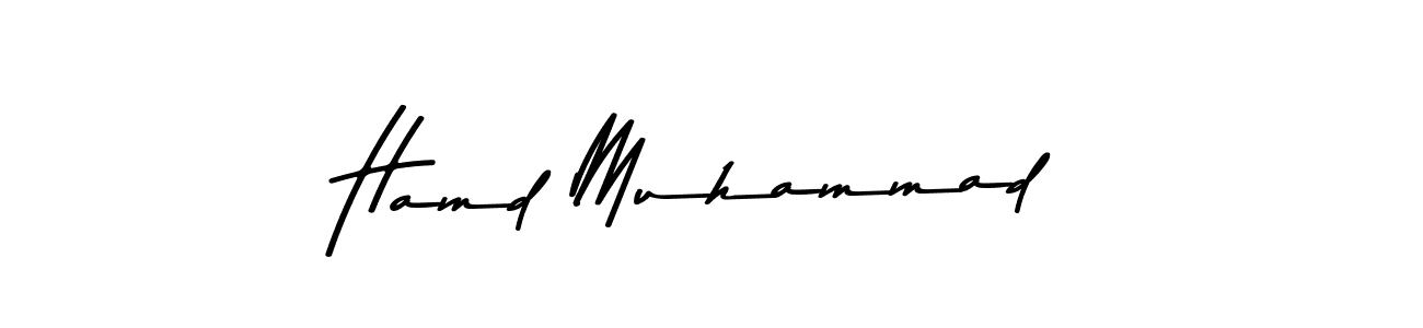 if you are searching for the best signature style for your name Hamd Muhammad. so please give up your signature search. here we have designed multiple signature styles  using Asem Kandis PERSONAL USE. Hamd Muhammad signature style 9 images and pictures png