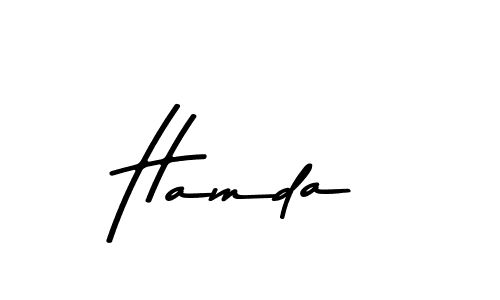 Hamda stylish signature style. Best Handwritten Sign (Asem Kandis PERSONAL USE) for my name. Handwritten Signature Collection Ideas for my name Hamda. Hamda signature style 9 images and pictures png