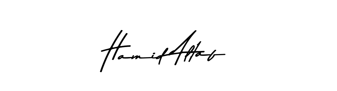 Here are the top 10 professional signature styles for the name Hamid Altaf. These are the best autograph styles you can use for your name. Hamid Altaf signature style 9 images and pictures png