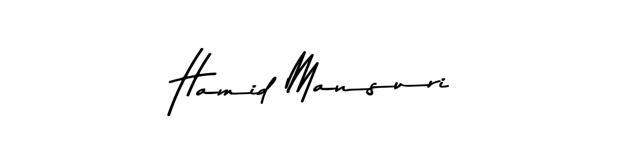 Use a signature maker to create a handwritten signature online. With this signature software, you can design (Asem Kandis PERSONAL USE) your own signature for name Hamid Mansuri. Hamid Mansuri signature style 9 images and pictures png