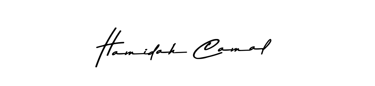 Asem Kandis PERSONAL USE is a professional signature style that is perfect for those who want to add a touch of class to their signature. It is also a great choice for those who want to make their signature more unique. Get Hamidah Camal name to fancy signature for free. Hamidah Camal signature style 9 images and pictures png
