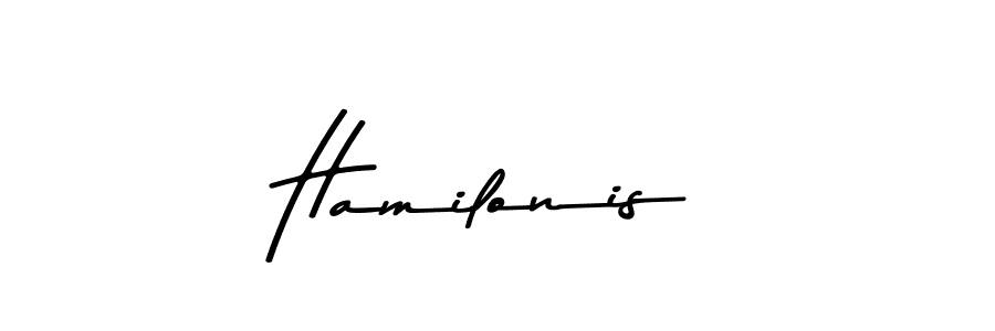 Similarly Asem Kandis PERSONAL USE is the best handwritten signature design. Signature creator online .You can use it as an online autograph creator for name Hamilonis. Hamilonis signature style 9 images and pictures png